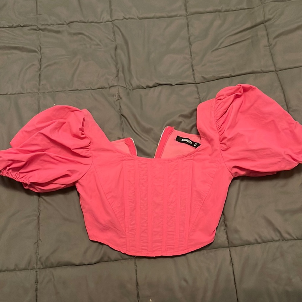 Corset crop top